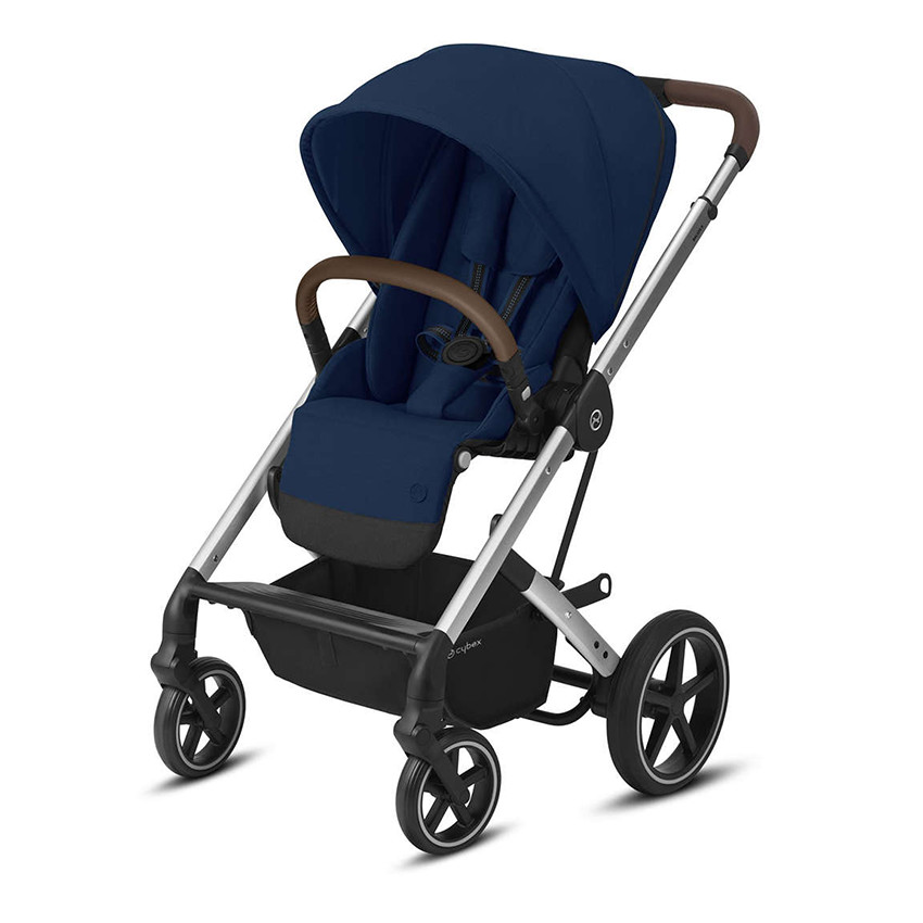 Poussette Balios S Lux châssis silver - Navy Blue 