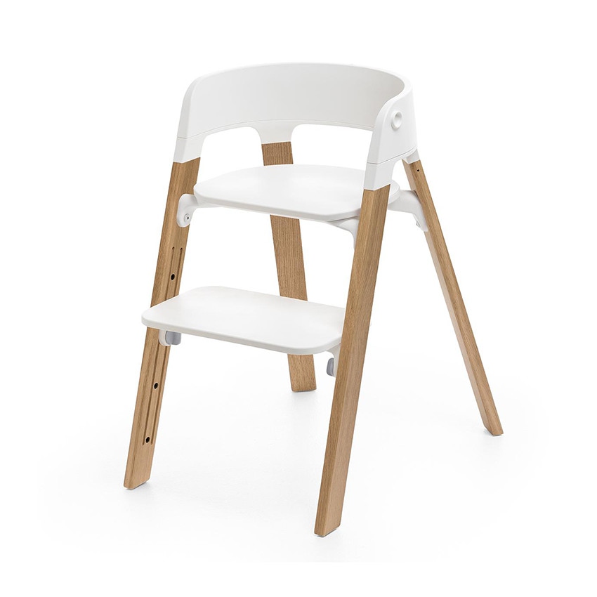 Pieds de chaise Steps - Chêne Naturel 