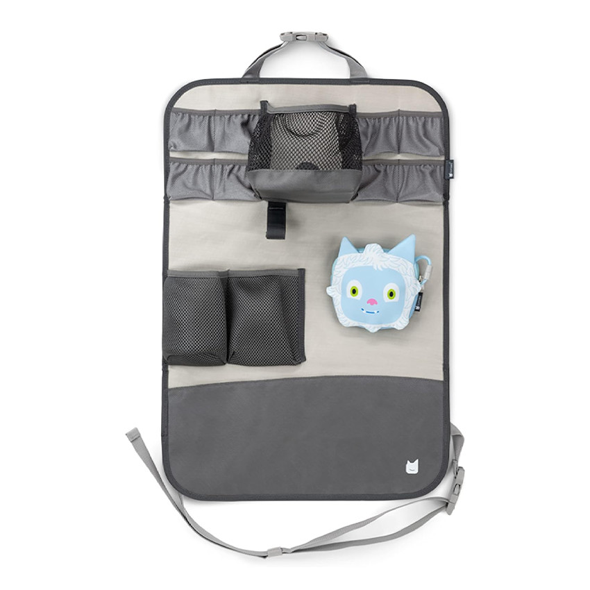Organiseur de voiture + mini sac Yéti gris 