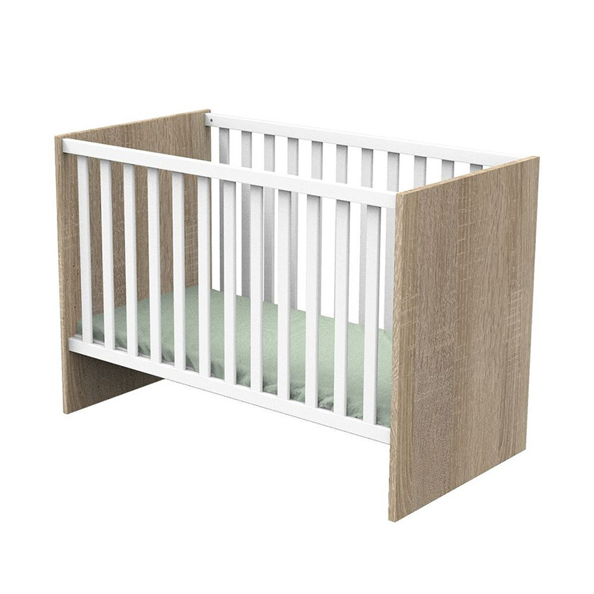 Lit Nova 60 x 120 cm - Blanc Lin  
