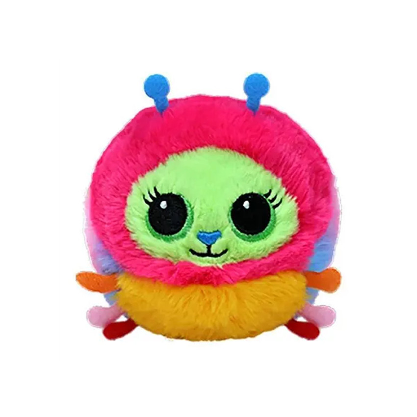 Peluche rebondissante Beanie Bouncers Crystal la chenille
