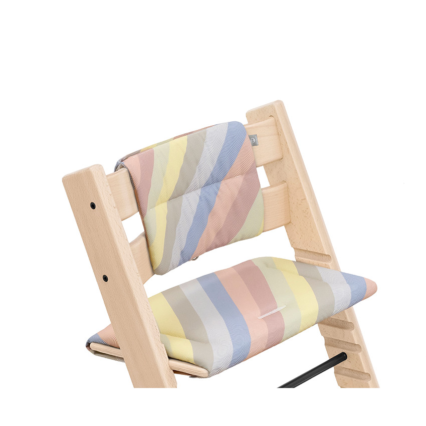 Coussin de chaise Tripp Trapp - Rayures multicolore 