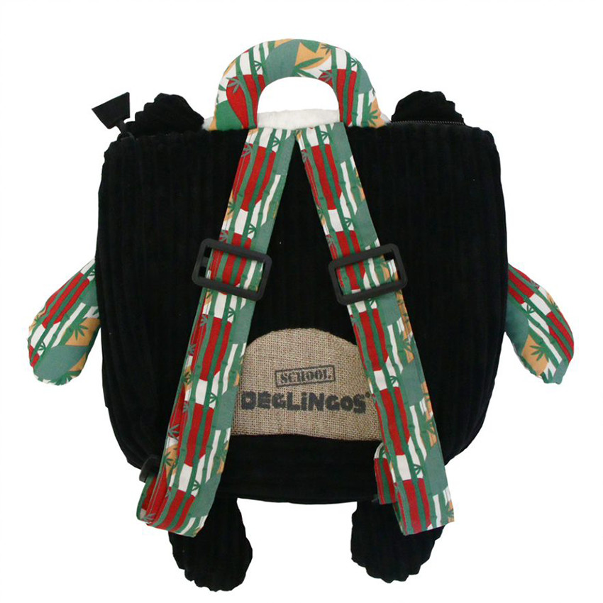 Sac à dos Rototos le Panda en velours 