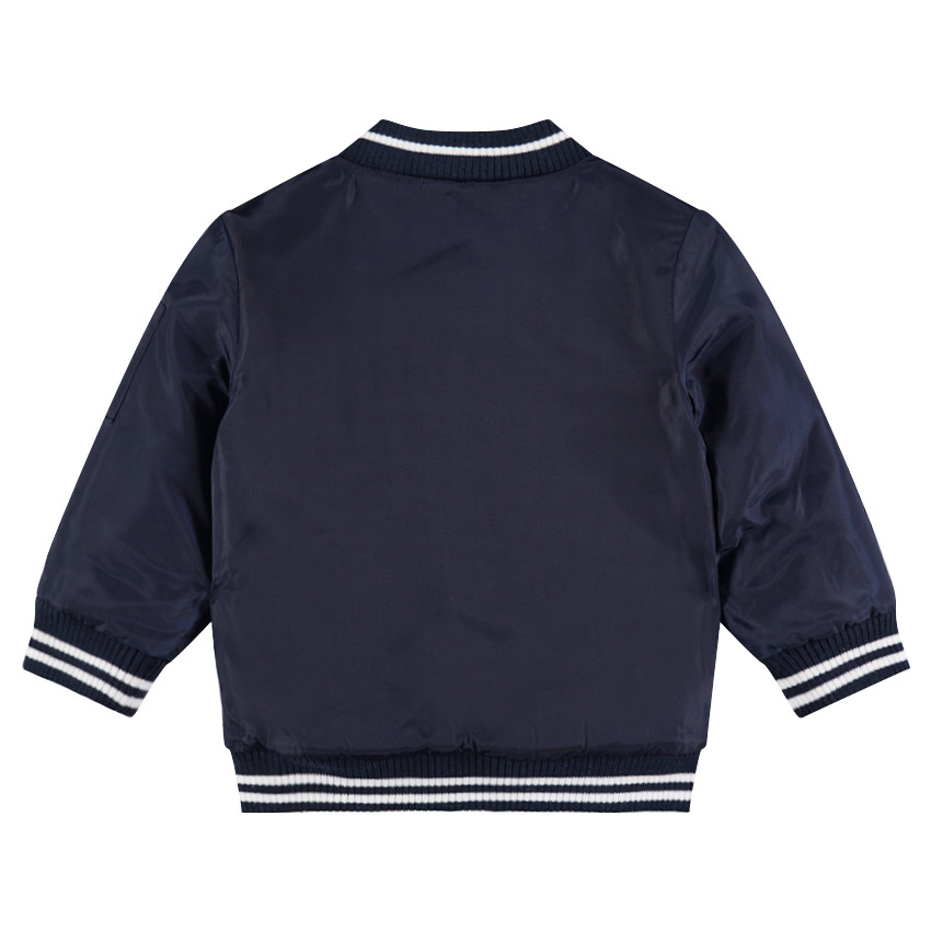 Blouson style teddy avec poches zippées 