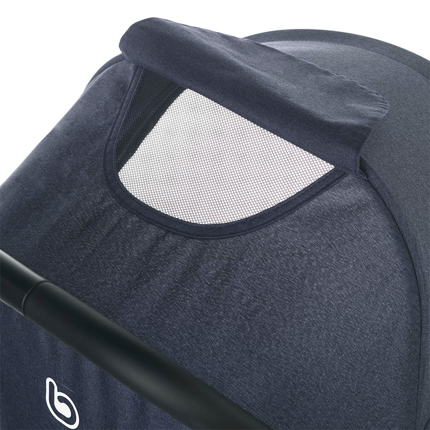 Poussette canne inclinable Quick Fold Be Azure - Bleu marine (Be Cool) - Image 3