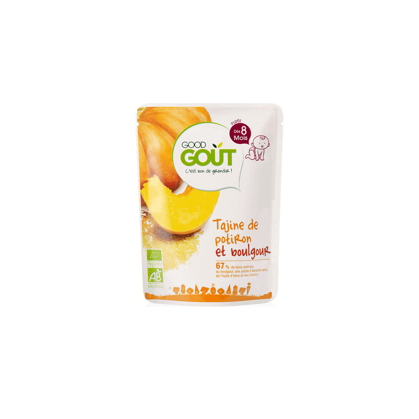 Tajine de potiron et boulgour - 190g 