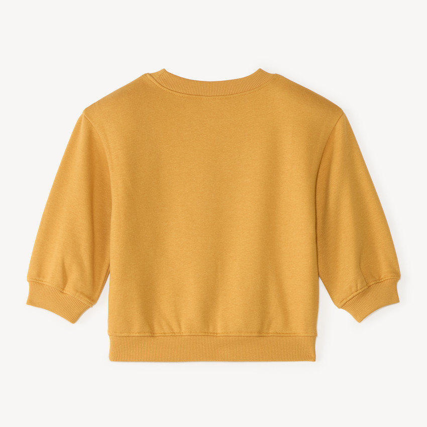 Sweat molleton oversize bébé garçon print fantaisie 