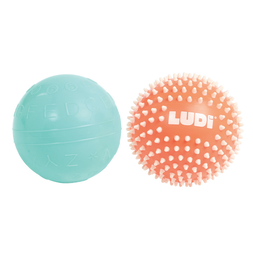 Duo de balles sensorielles 13 cm 