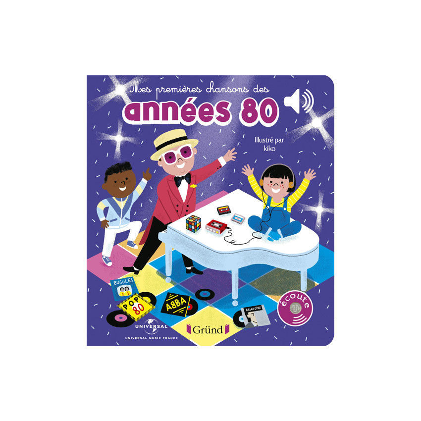 Livre Mes premières chansons des années 80 