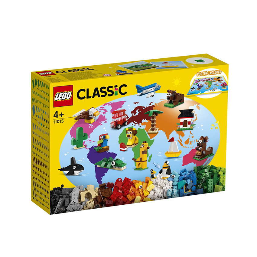 Briques Autour du Monde - Lego Classic 