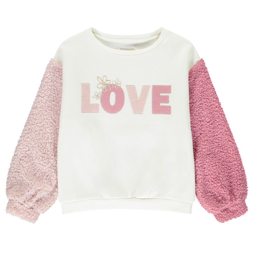 Sweat molleton fille hot sale