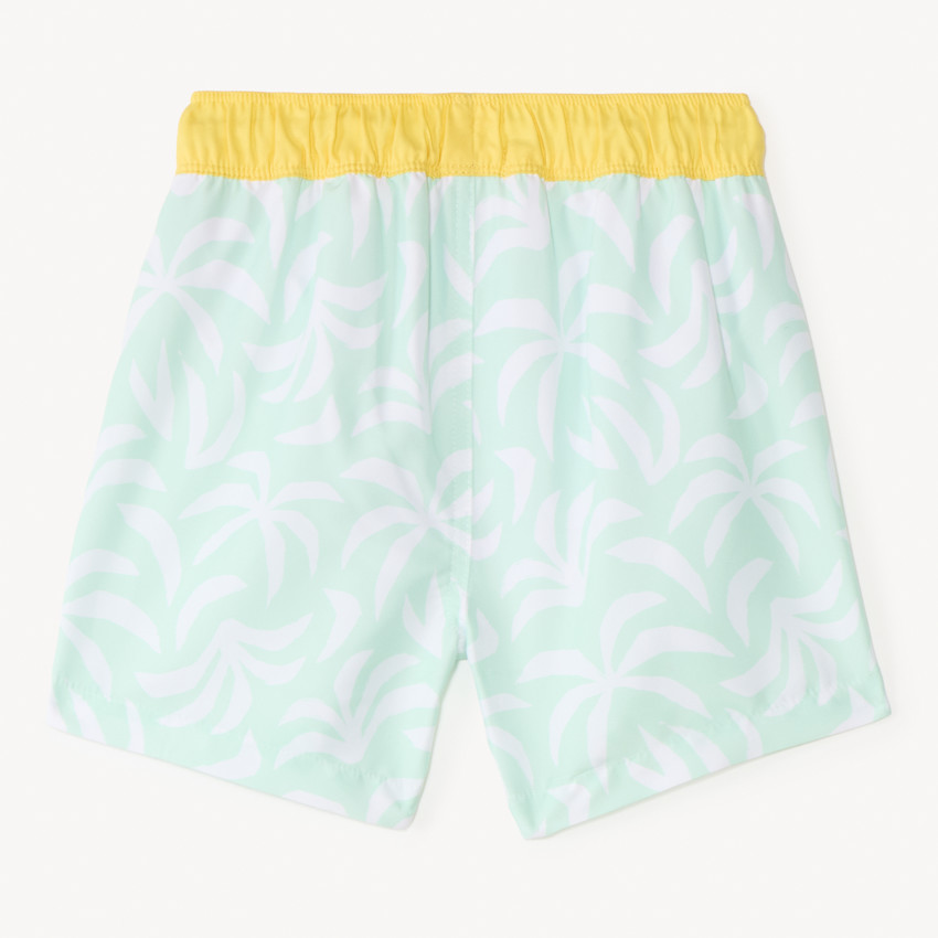 Short de bain imprimé feuillage pour garçon 
