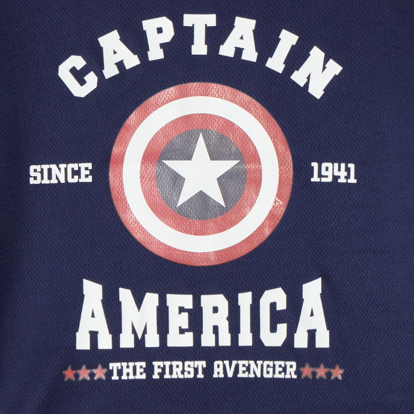 T-shirt manches longues garçon Captain America Marvel Disney  