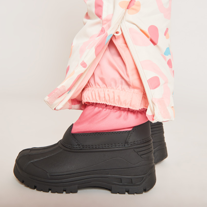 Combinaison de ski imprimé arty pour fille  