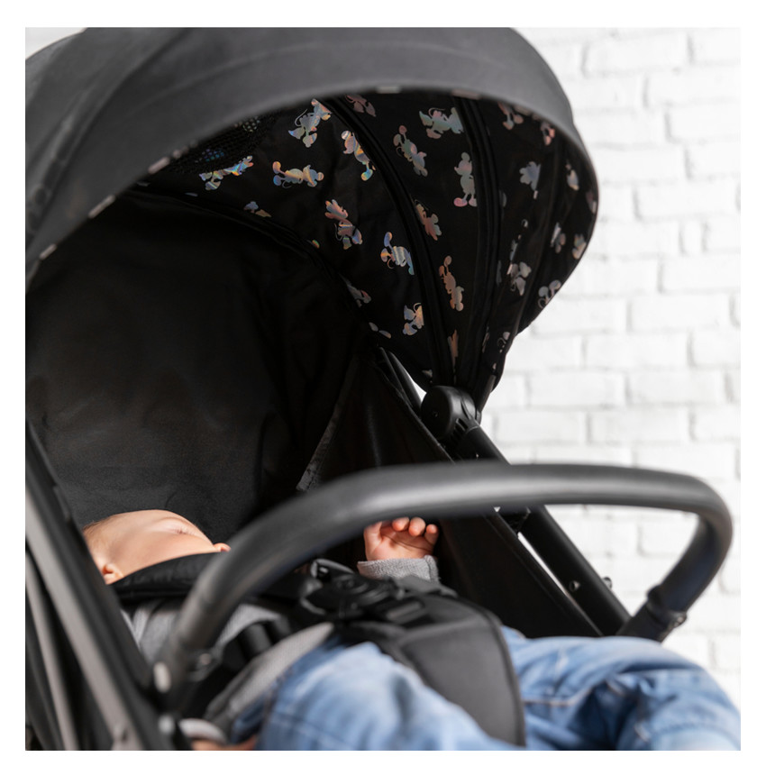 Poussette Travel N Care Set Disney 100 ans Noir 