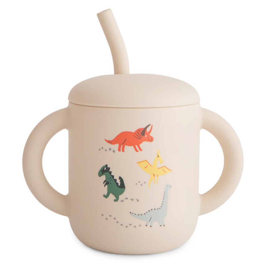 Coffret repas en silicone Dino 