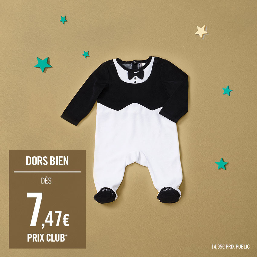 Dors-bien en velours style costume 