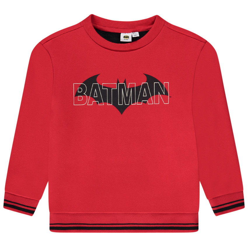 Sweat en molleton print Batman pour garçon
