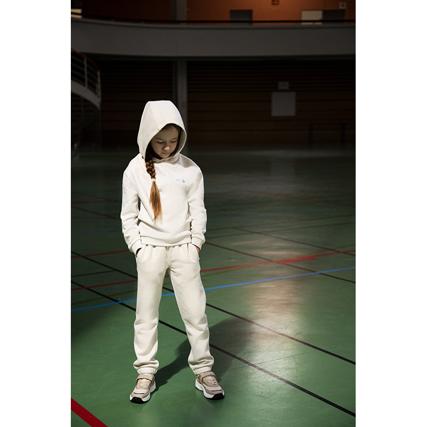 Pantalon de jogging en molleton gratté uni pour fille 