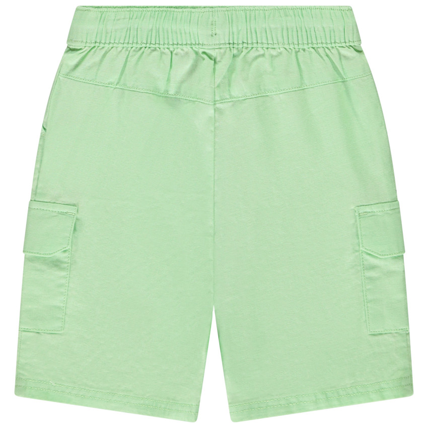 Bermuda uni avec poches pour bébé garçon  