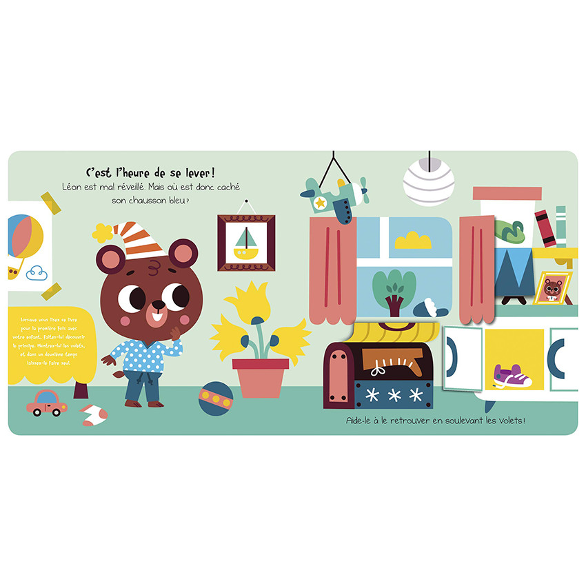 Le livre d'éveil de mes 2ans - Cache-cache couleurs 