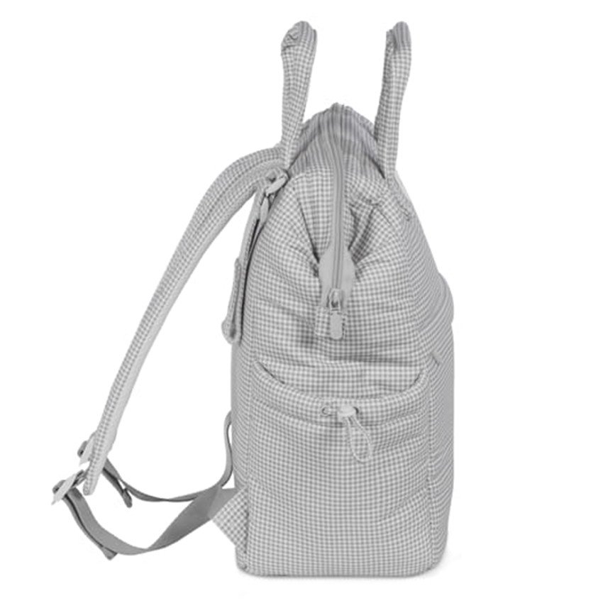Sac à dos à langer Little Bloom Vichy Gris  