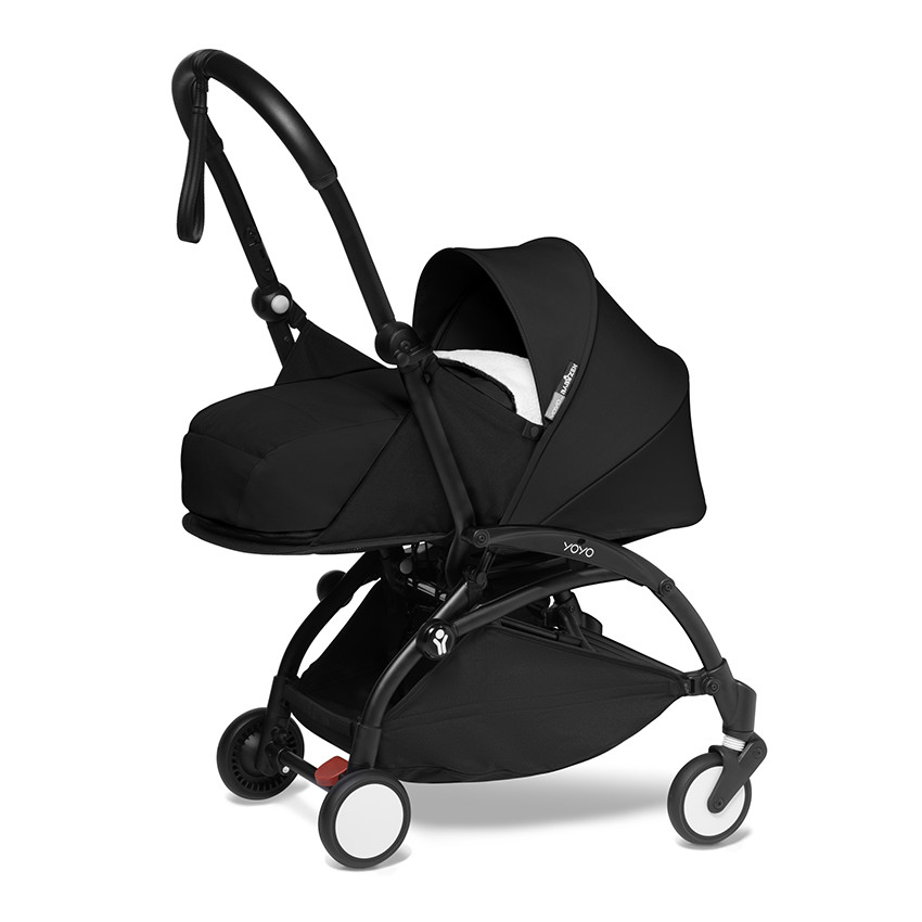 Poussette complète YOYO² nouveau pack 0+ et 6+ châssis noir - Noir 