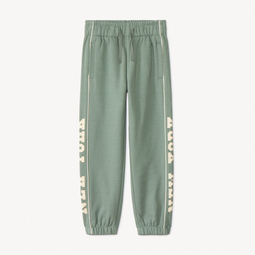 Jogging en molleton printé et pailleté pour fille 