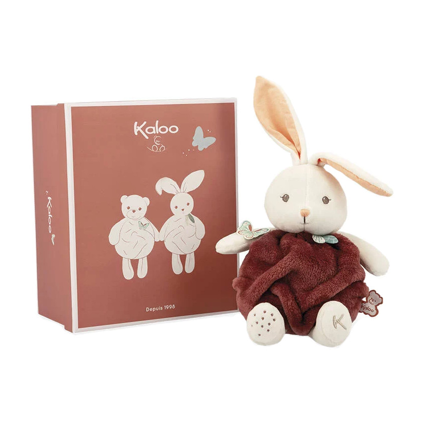 Doudou bulle d'amour lapin cannelle 23 cm 