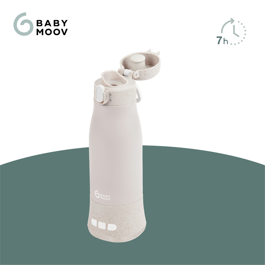 Chauffe-biberon nomade Moov Feed - Beige (Babymoov) - Image 1