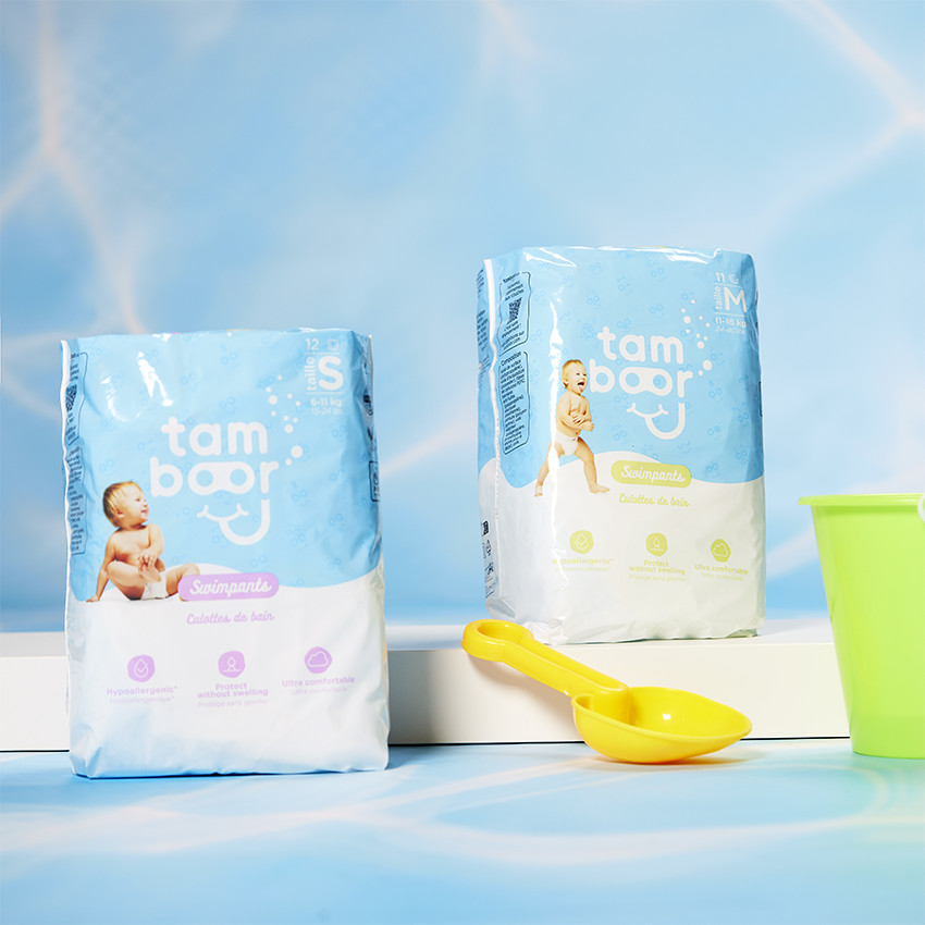 Culotte de bain x12 taille S - Bleu (Tamboor) - Image 1