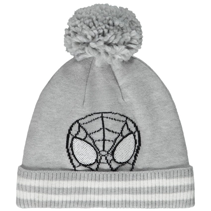 Bonnet Spider-Man Marvel avec sequins pour garçon