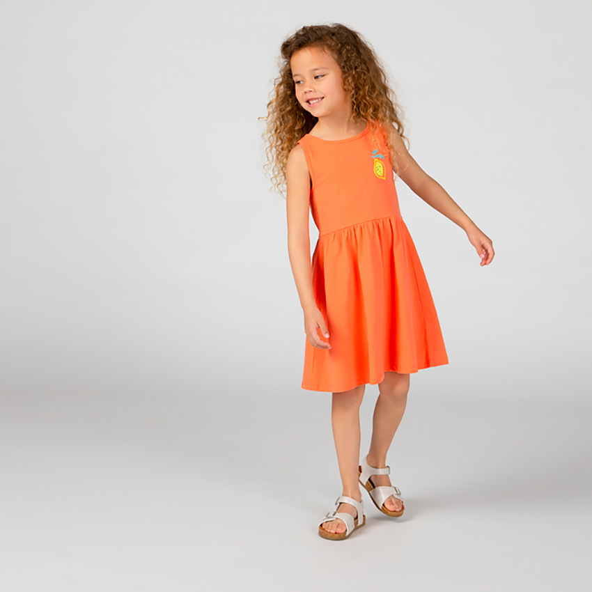Lot de 3 robes en coton fille 