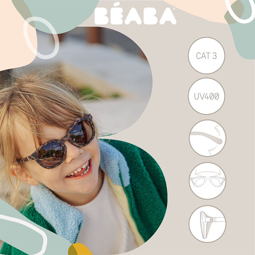 Lunettes de soleil Square Sunny 4-6A Ecaille 