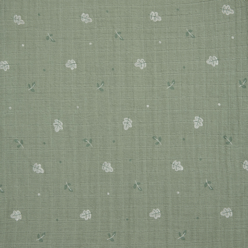 Lot de 3 langes en gaze de coton Roi des Forêts 