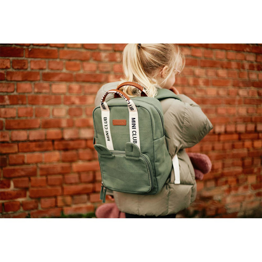 Sac à dos enfant Mini Club Signature Canvas Vert 