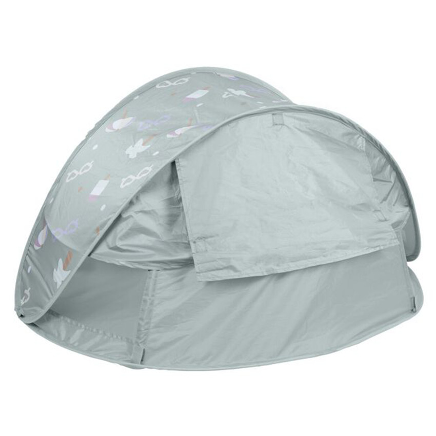 Tente anti-UV 2-en-1 Breezynest 0-24M Lichen 