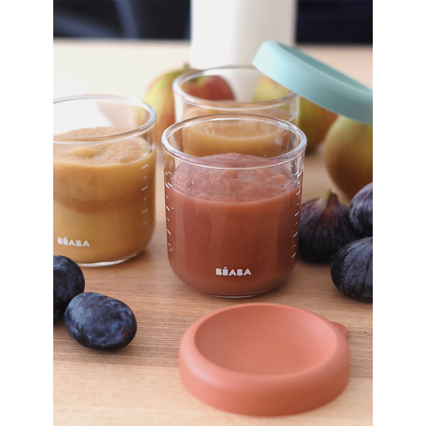 Lot de 6 Pots de conservations en verre 250ml 