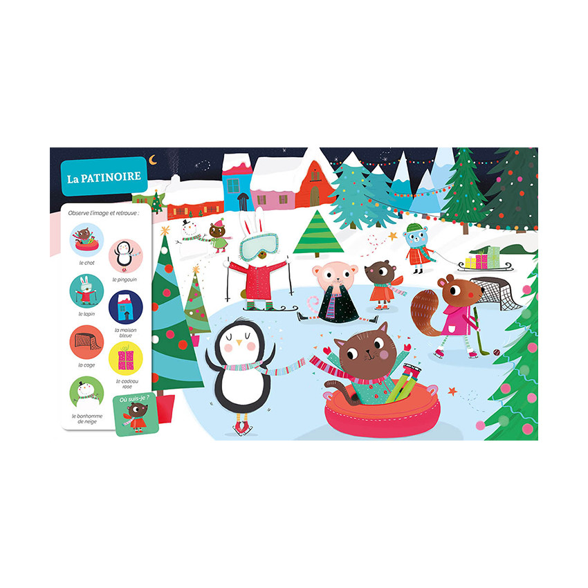 Livre "Cherche et trouve des tout-petits - Dans le froid" 