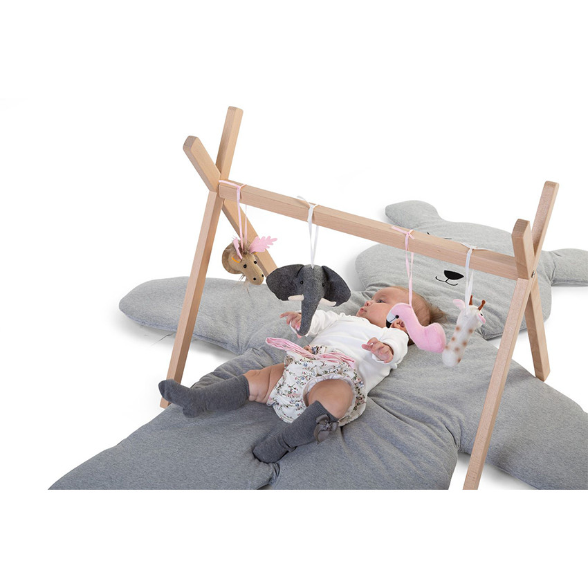 Tapis de jeu Teddy Bear – Gris  