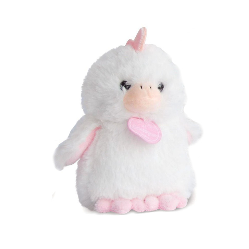 Peluche doudou hochet - Rose