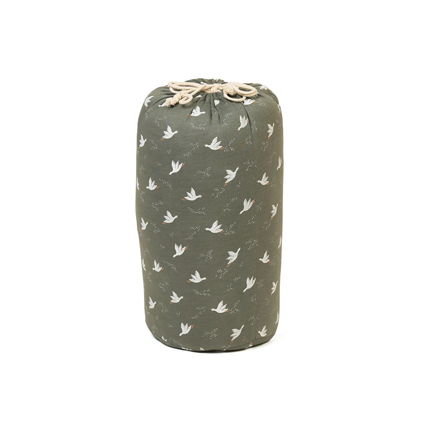 Tapis de jeu et sac de rangement 3 en 1 matelassé birds 