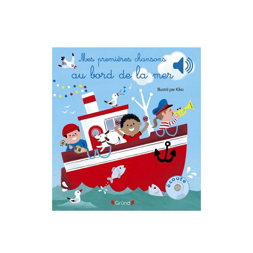 Livre Mes premières chansons au bord de la mer 