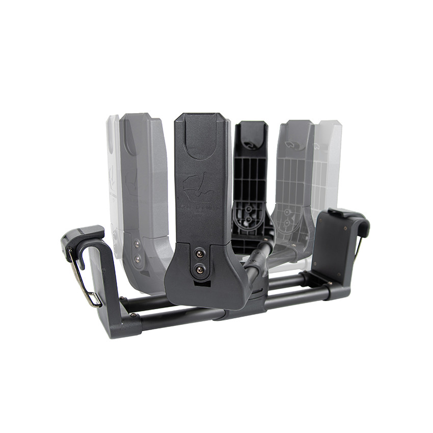 Adaptateur de siège-auto Nuna/Cybex/Maxi-Cosi pour chariot de transport W2 