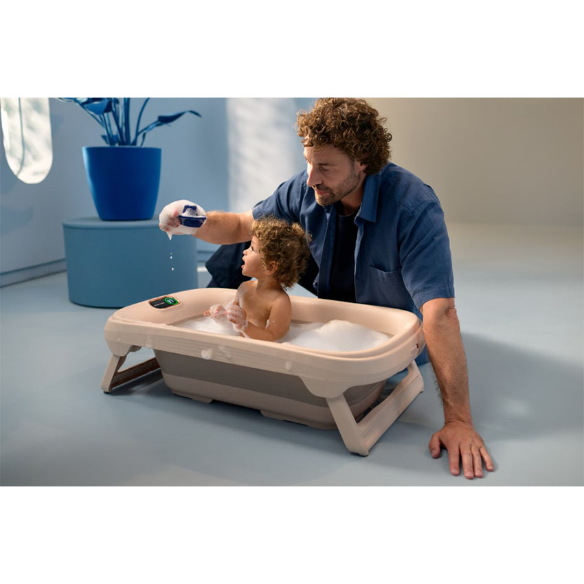 Baignoire Indigo Plus + coussin nouveau né Terra 