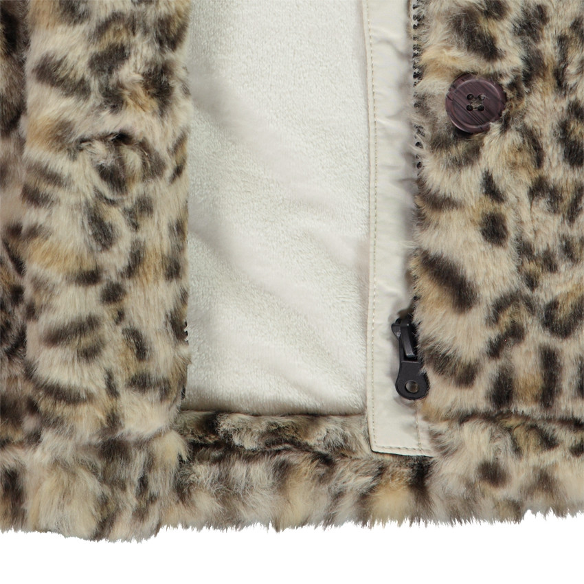 Manteau leopard fille 2025