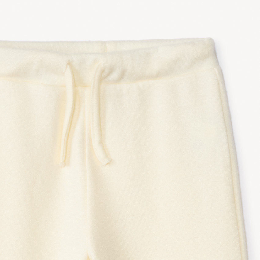 Jogging large en molleton uni pour bébé fille  