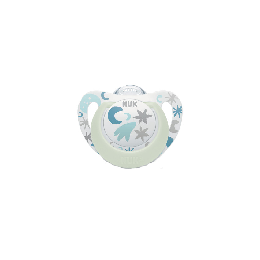 Lot de 2 sucettes Starlight 0-6M  
