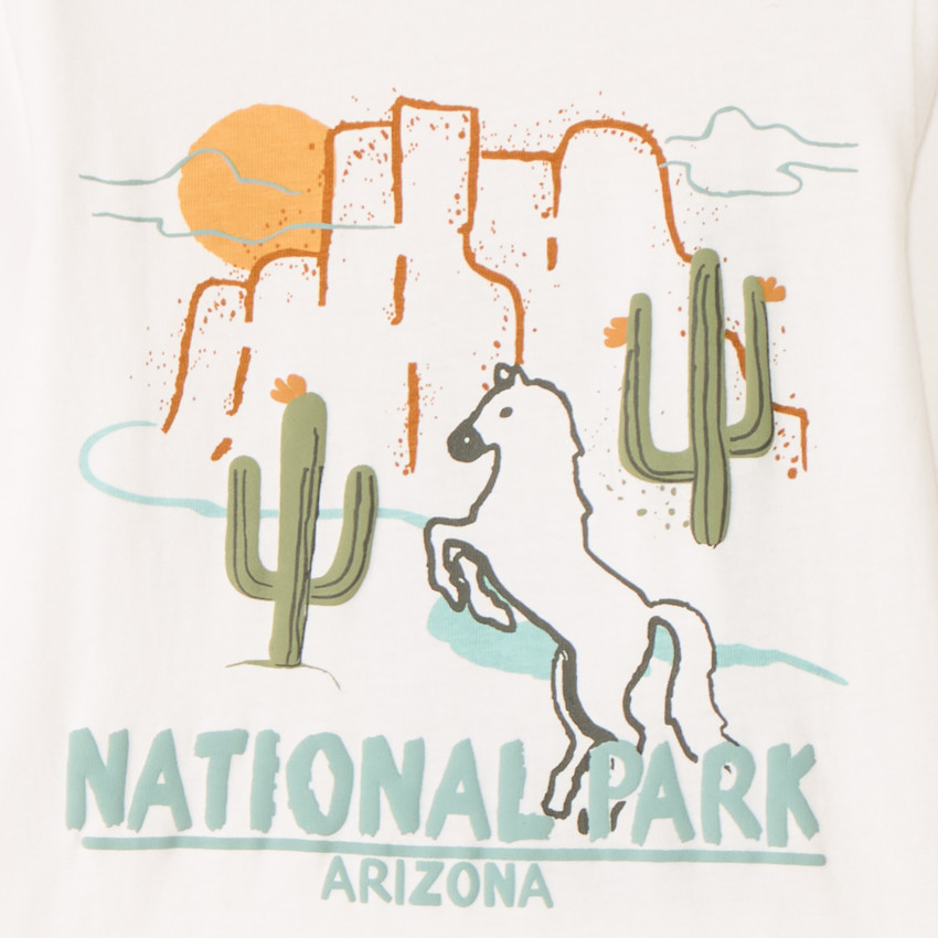 T-shirt manches longues print Arizona pour bébé garçon 