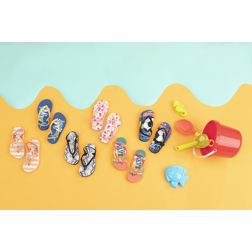 Tongs à bride pailletée et imprimé serpent 